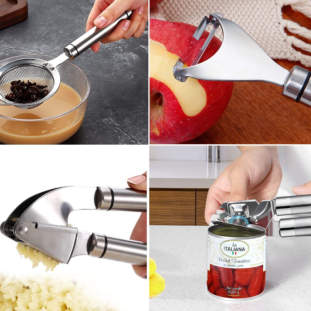 BESTZMWK Juego de utensilios de cocina, 35 piezas - AtriaHome