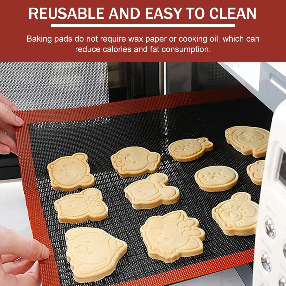 Esterilla de silicona microperforada para horno, esterilla perforada para pasta - AtriaHome