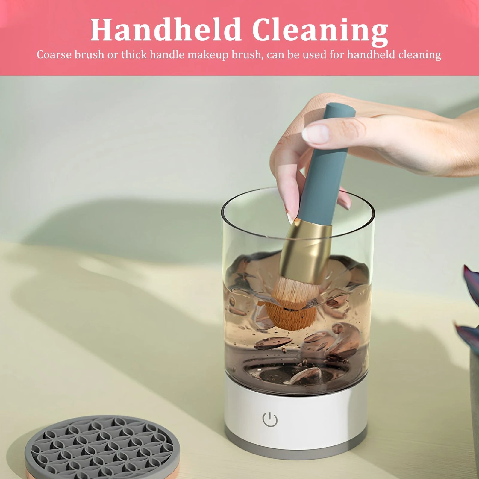 Lavadora y secadora de brochas con alimentación USB - AtriaHome